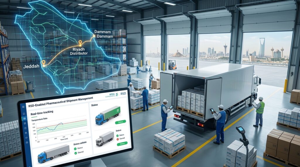 RSD-Enabled Pharmaceutical Shipment Management: Why Visibility Matters for Distributors in Saudi Arabia