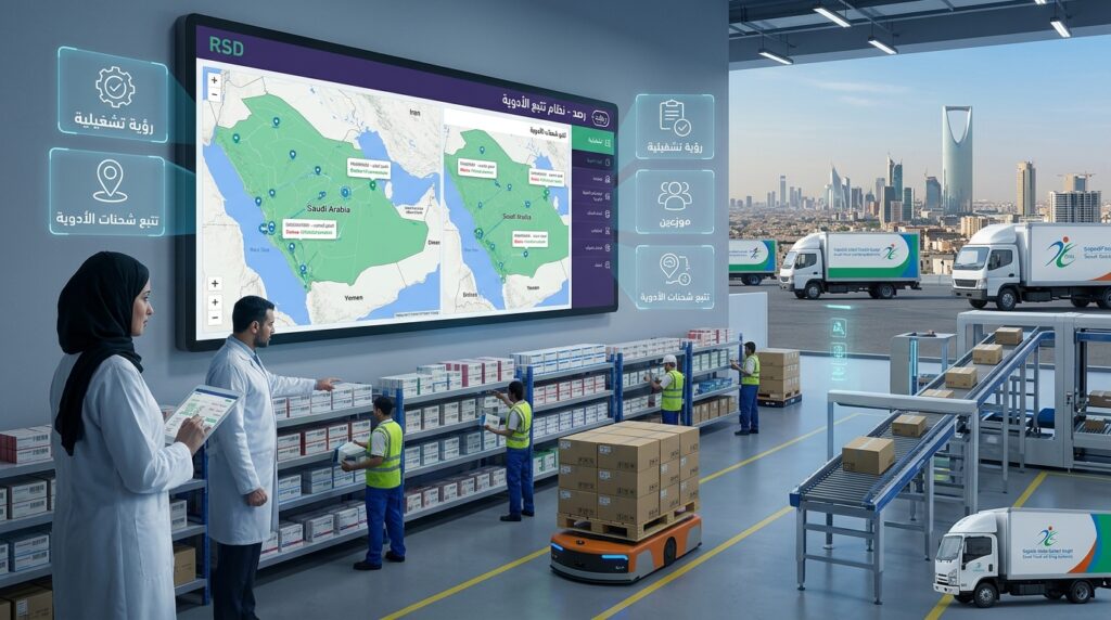 إدارة شحنات الأدوية عبر RSD: لماذا تعد الرؤية التشغيلية مهمة للموزعين في السعودية